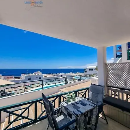 Casa Louie Marie - Sea View Aircon Iptv Wifi Vv In Portonovo Complex * Puerto del Carmen (Lanzarote)